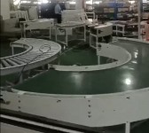 AGV周邊配套提升機，輸送線組裝中